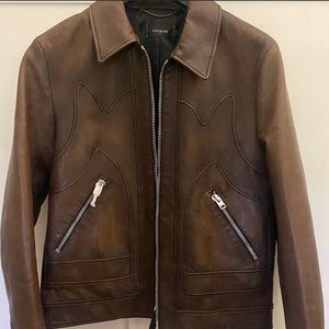 Coach Brown Authentic Leather Jacket BNWT
Men's S 46 $1200